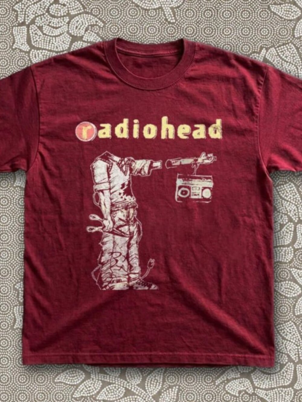 Radiohead Band Graphic T Shirt